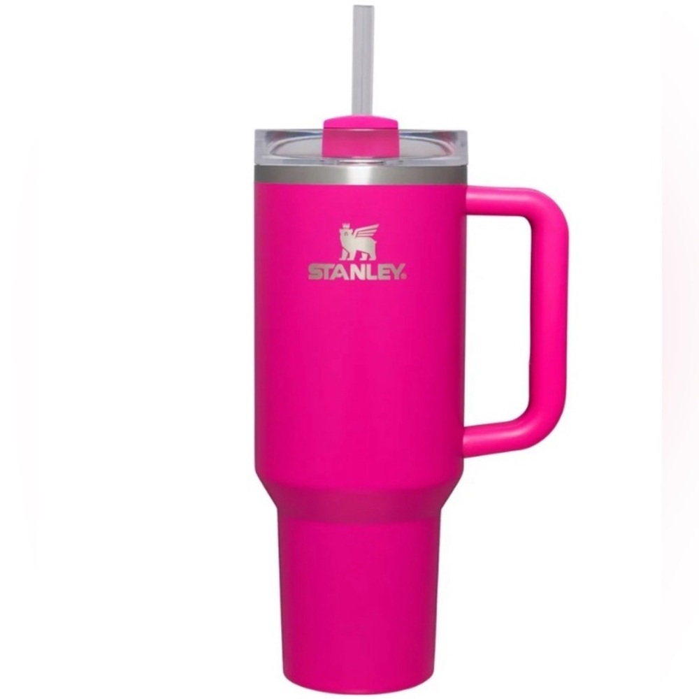 Stanley 40oz quencher thirst water bottle fuschia rare  magenta pink new cold